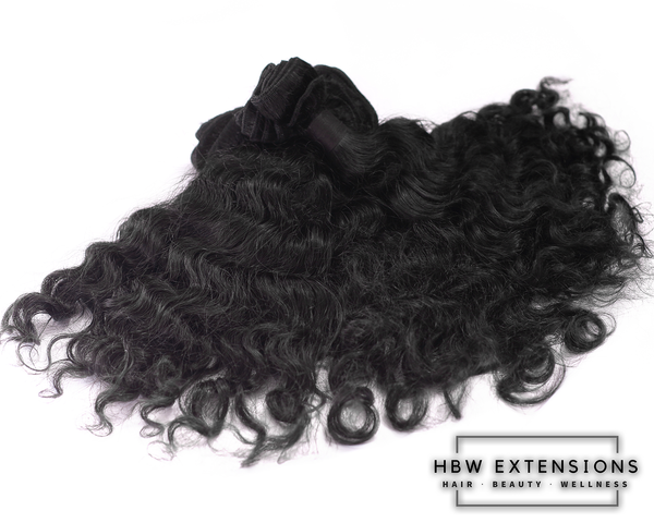 Organic Natural Curly | 4.5 oz Bundles | Organic Beauty Collection - HBW Extensions