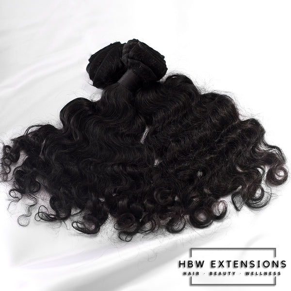 Organic Natural Curly | 3.0 oz Bundles | Organic Beauty Collection - HBW Extensions